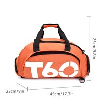 Torba na siłownię wodoodporna torba na Fitness sportowa męska torba damska na zewnątrz torby przenośne Fitness ultralekkie duży plecak podróżny sportowe do jogi 2